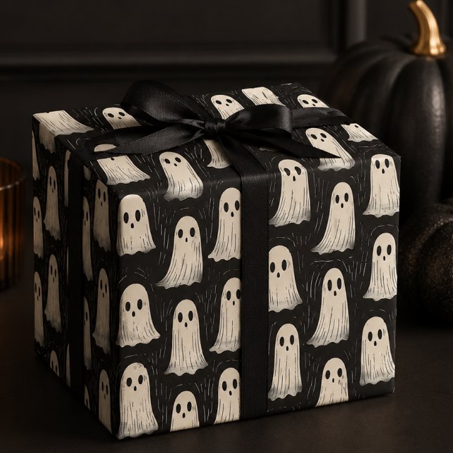 Conjunto de Papel de Halloween de Fantasmas Espelu (Subido por el creador)