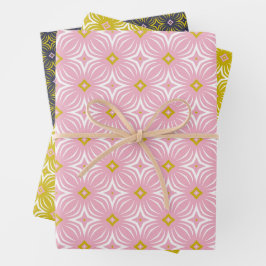 Conjunto de Papel de Regalo Estrella Infinita