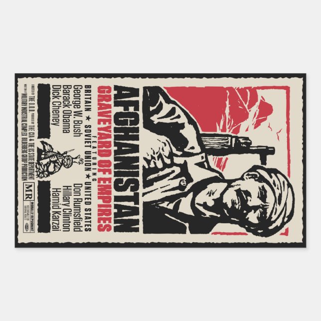 Conjunto de Pegatinas de Afganistán (Anverso)