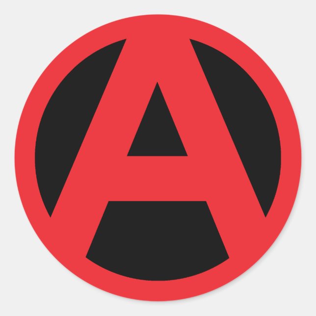 Conjunto de Pegatinas de anarquía (Anverso)