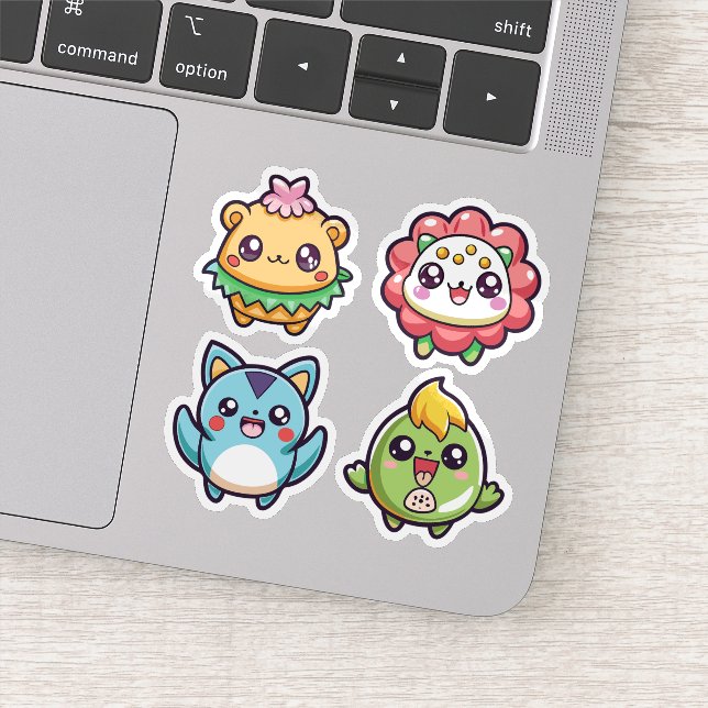 Conjunto de Pegatinas de animales de Personalizado (Detalle)