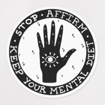 Conjunto de Pegatinas de declaración y declaración