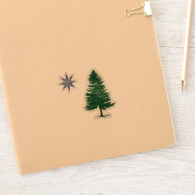 Conjunto de Pegatinas de la bandera principal tran (Cuaderno)