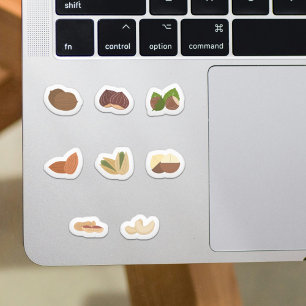 Conjunto de Pegatinas de nueces