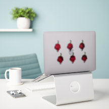 Conjunto de Pegatinas de Pepper de Carolina Reaper