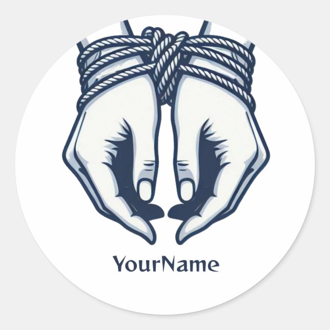 Conjunto de Pegatinas de Shibari: Personaliza tu p (Anverso)