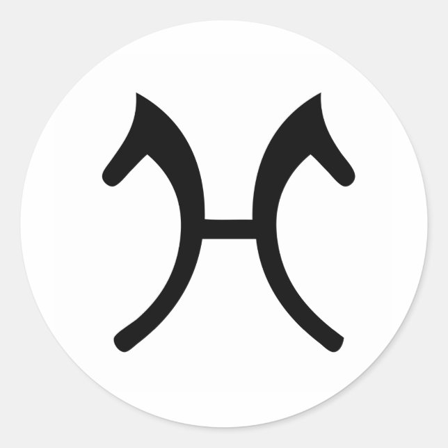 Conjunto de Pegatinas hanoverian (Anverso)