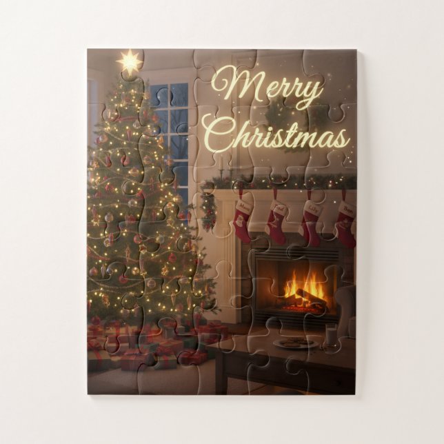 conjunto de rompecabezas de navidad 1 (Vertical)