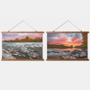 Conjunto de tapices de pared de 2