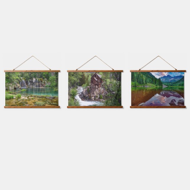 Conjunto de tapices de pared de 3 (Triple)