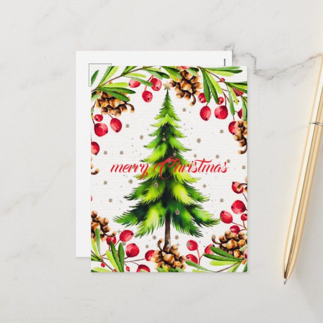 Conjunto de Tarjetas de Invitación de Navidad, Paq (Anverso/Reverso In Situ)