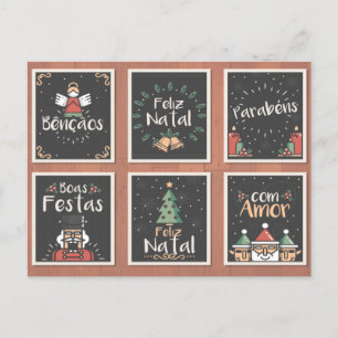 CONJUNTO DE TARJETAS DE NAVIDADES PORTUGUESES FELI