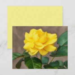 Conjunto de Tarjetas de Notas de Arte de Flor de R