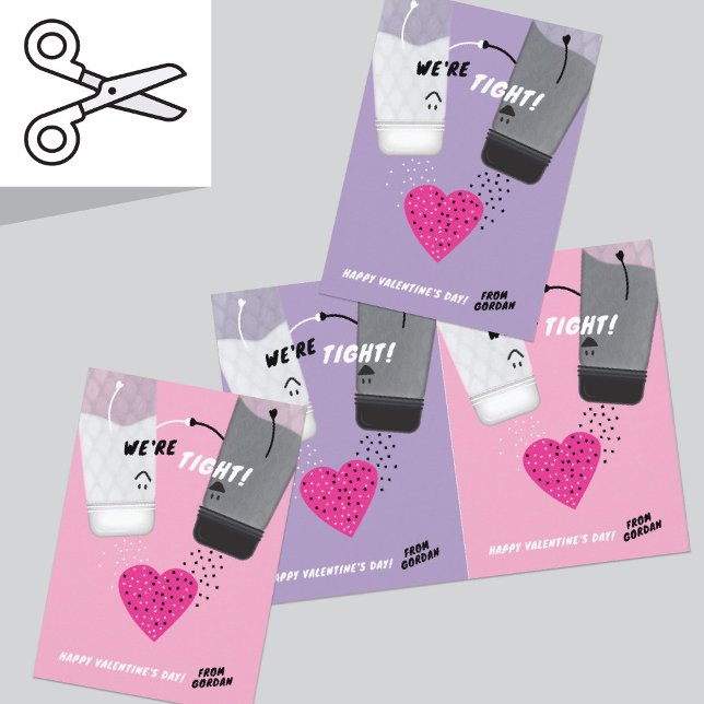 Conjunto de tarjetas de San Valentín de sal y pimi (Subido por el creador)