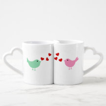 conjunto de tazas de café de pareja
