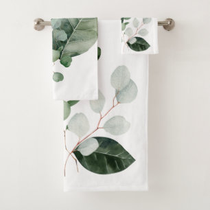 CONJUNTO DE TOALLAS DE BAÑO BLANCO DE REGALO NATUR