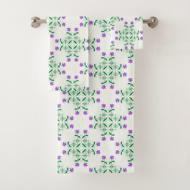 conjunto de toallas de baño con aditivos botánicos (In situ)