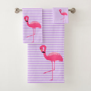 CONJUNTO DE TOALLAS DE BAÑO CON BANDERA DE PURPLE