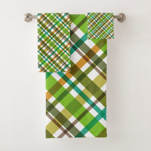 Conjunto de toallas de baño de colores navidades