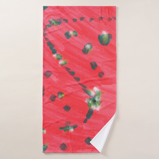 Conjunto de toallas de baño de flujo de amor (Toalla de baño)