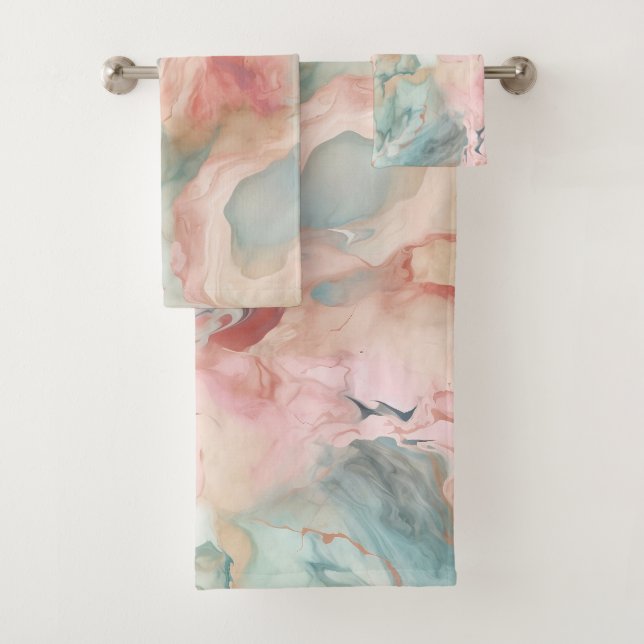CONJUNTO DE TOALLAS DE BAÑO DE HIDROMASAJE DE MÁRM (In situ)