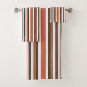 Conjunto de toallas de baño de patrón trenzado mul