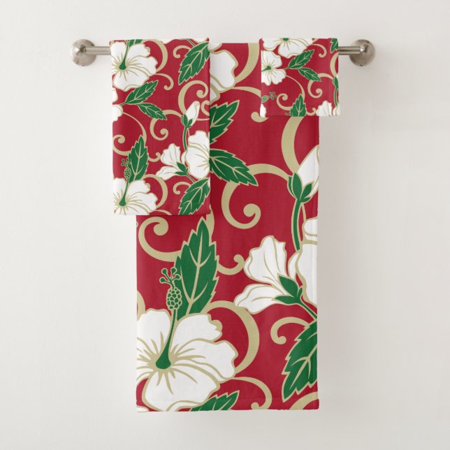 CONJUNTO DE TOALLAS DE BAÑO DE SUEÑO POLINESIO (NA (In situ)