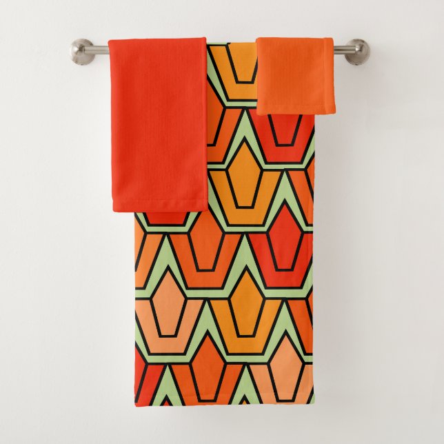 Conjunto de toallas de baño de tulipano de campo n (In situ)