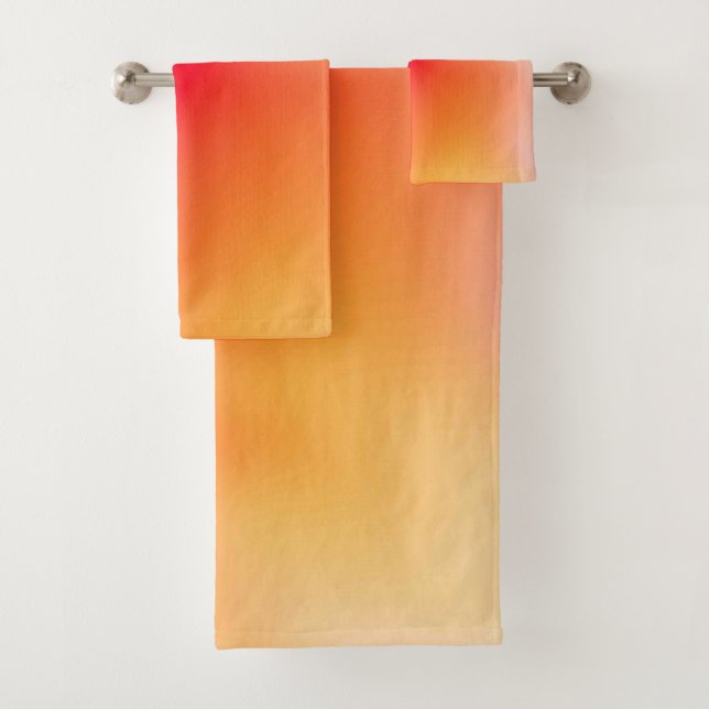 Conjunto de toallas de baño estadounidenses de col (In situ)