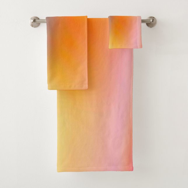 Conjunto de toallas de baño estadounidenses de col (In situ)