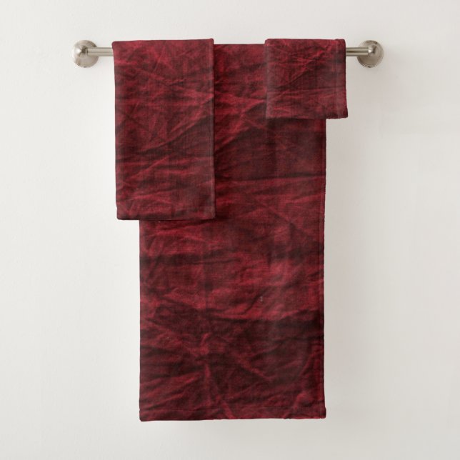 Conjunto de toallas de baño estadounidenses de col (In situ)