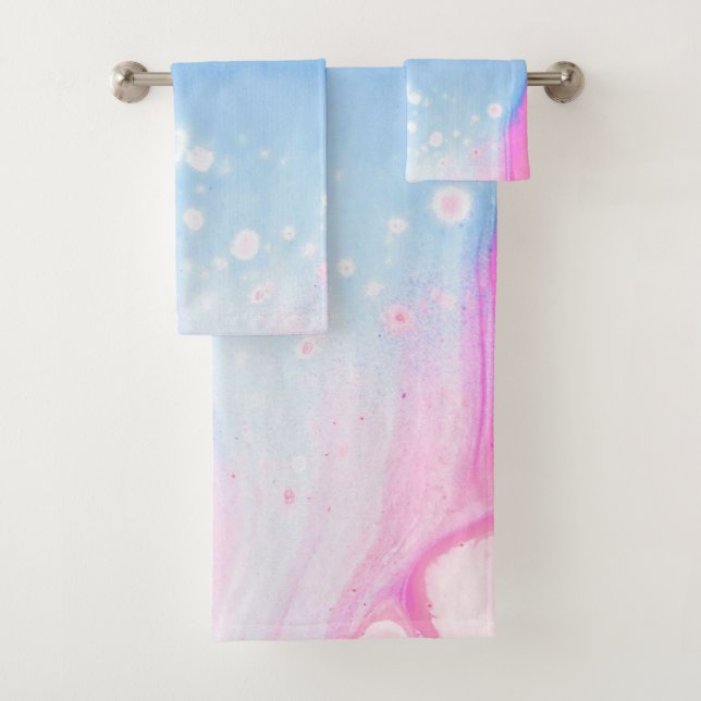 Conjunto de toallas de baño estadounidenses de col (In situ)