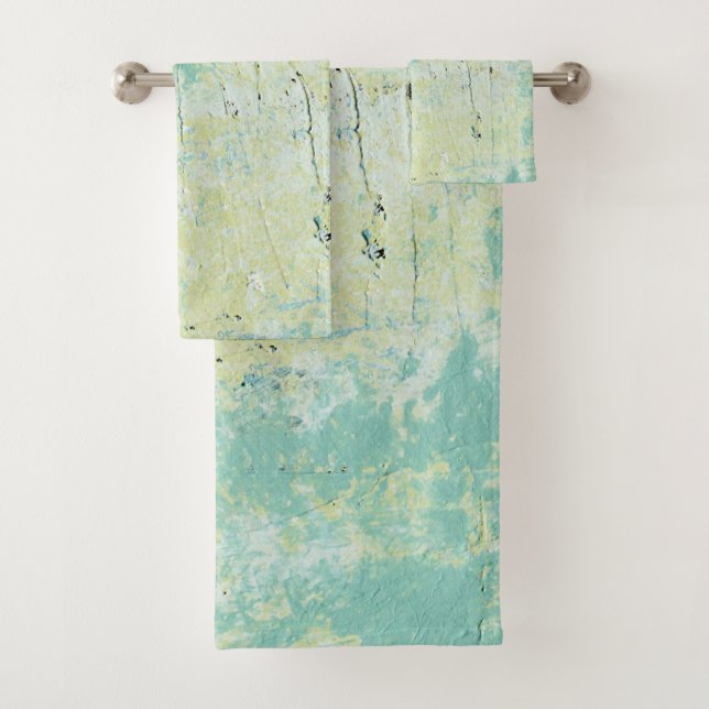 Conjunto de toallas de baño estadounidenses de col (In situ)