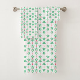 Conjunto de toallas de baño Mid Mod Garland