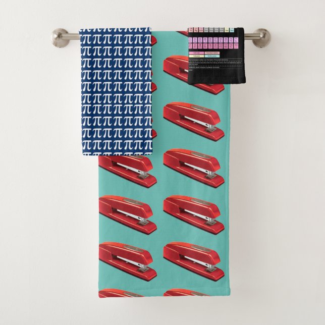 Conjunto De Toallas De Baño Nerd Bundle (In situ)