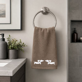 Conjunto de toallas de baño para Dachshund | 3 Pie