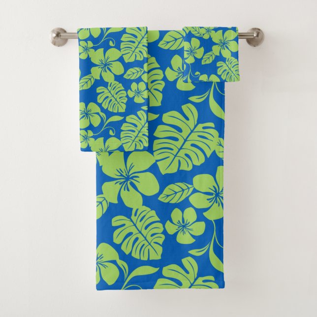 CONJUNTO DE TOALLAS DE BAÑO PINK BIKINI (AZUL/VERD (In situ)