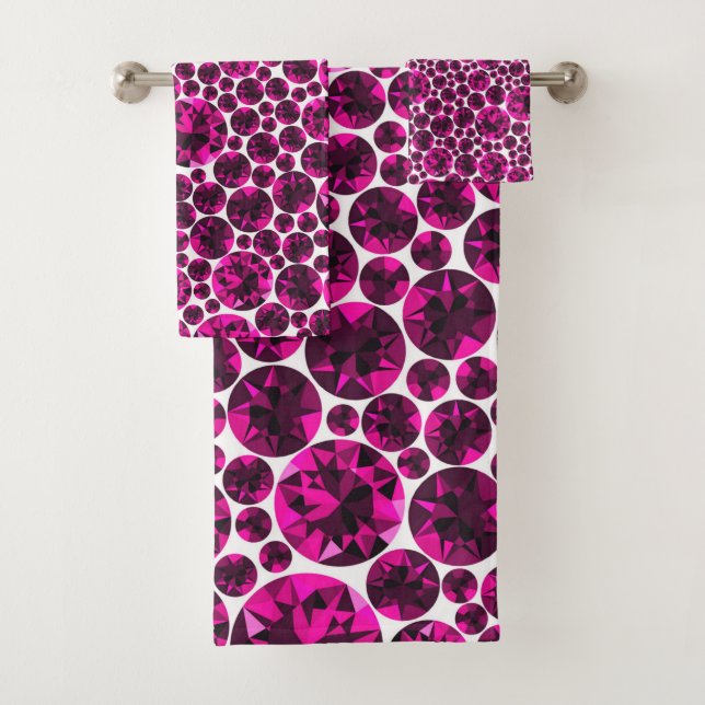 CONJUNTO DE TOALLAS DE CUARTO DE BAÑO CON PATRÓN D (In situ)