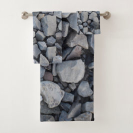 Conjunto de toallas de grava