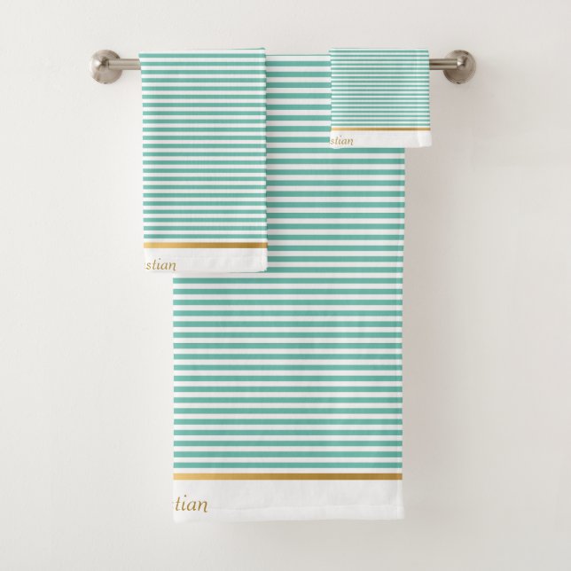 CONJUNTO DE TOALLAS DE GUARDAEQUIPAJE DE PATRÓN BL (In situ)