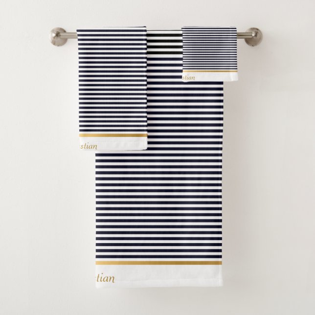 CONJUNTO DE TOALLAS DE GUARDAEQUIPAJE DE PATRÓN BL (In situ)