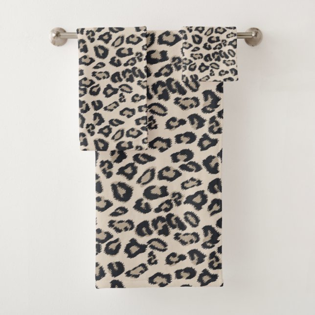 Conjunto de toallas de impresión de animales (In situ)