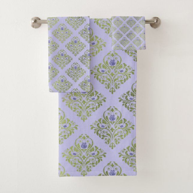 CONJUNTO DE TOALLAS DE LILAC 2 SAGE LUXURY HAMPTON (In situ)