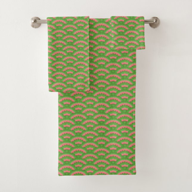 Conjunto de toallas de los brazos de la naturaleza (In situ)