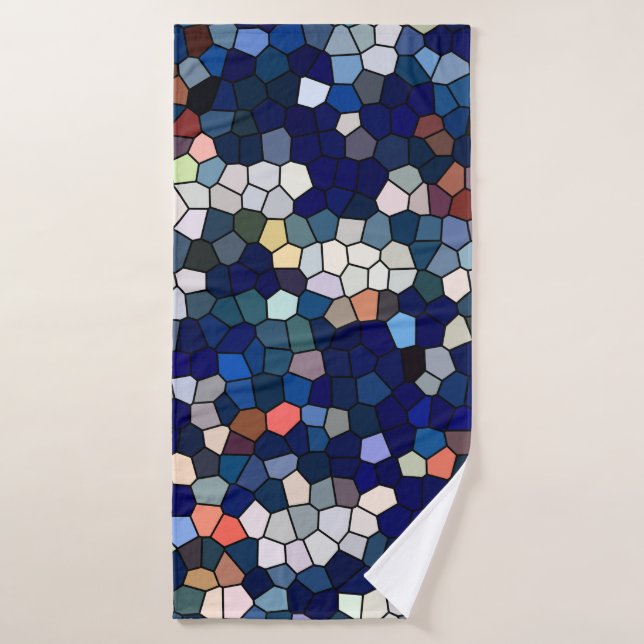 Conjunto de toallas de mosaico (Toalla de baño)