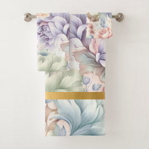 CONJUNTO DE TOALLAS DEL BAÑO ORO DE LA PRIMAVERA D