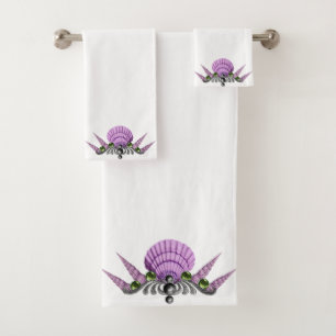 CONJUNTO DE TOALLAS DEL CUARTO DE BAÑO BLANCO