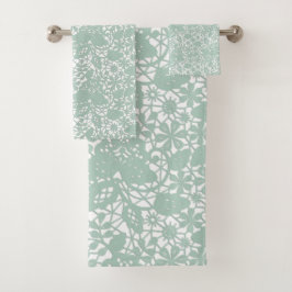 CONJUNTO DE TOALLAS DEL CUARTO DE BAÑO DE Diseño D