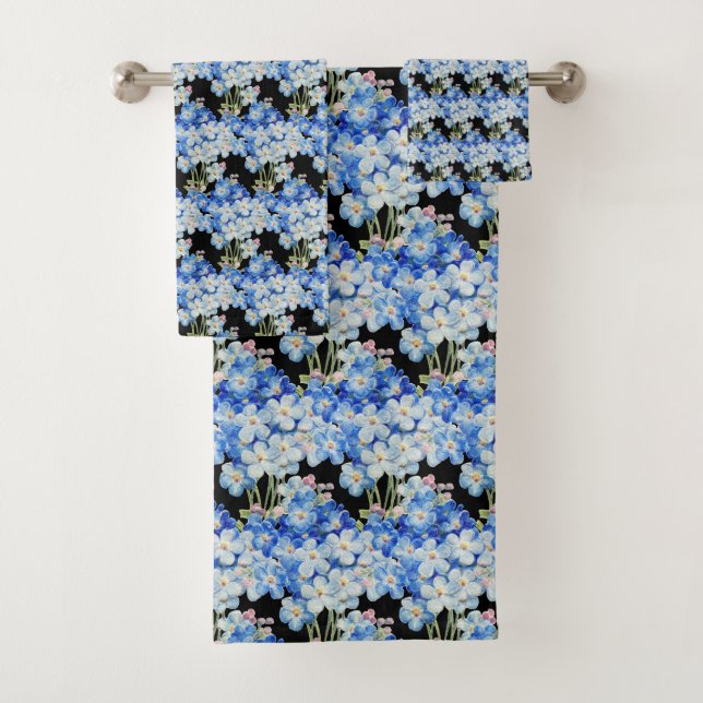 CONJUNTO DE TOALLAS DEL CUARTO DE BAÑO DE PATRÓN A (In situ)