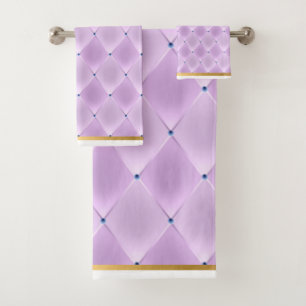 CONJUNTO DE TOALLAS DEL CUARTO DE BAÑO DIAMANTE LI